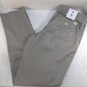 Southern Tide Pants 40x37 Gray Channel Markers Classic Fit Unhemmed NWT